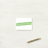 Snel starten en versnellen post-it® notes (Op bureau)