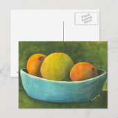 Snel van nog te leven vruchten briefkaart (Voorkant / Achterkant)