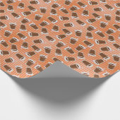 Snel voedselpatroon 2 cadeaupapier (Hoek)