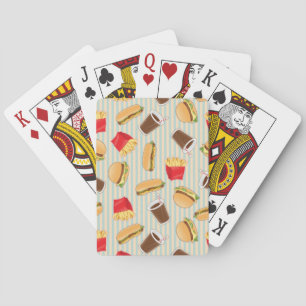 Snel voedselpatroon 2 pokerkaarten