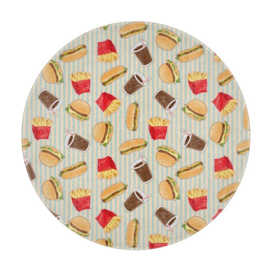 Snel voedselpatroon 2 snijplank (Voorkant)