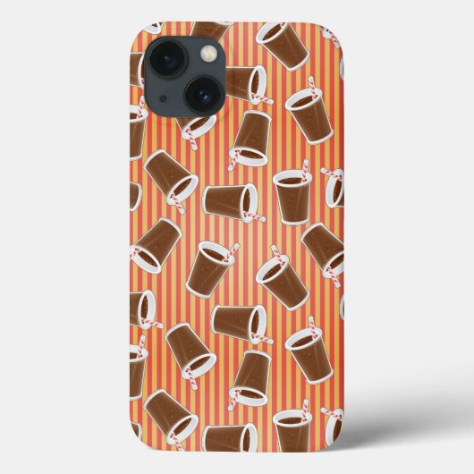 Snel voedselpatroon Case-Mate iPhone case (Achterkant)