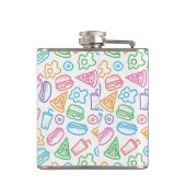 Snel voedselpatroon heupfles (Achterkant)