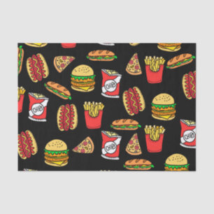 Snel voedselpatroon tissuepapier