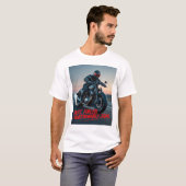 Snel, Volgetankt, & Twijfelachtig Legaal – Rebel B T-shirt (Voorkant volledig)