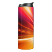 snelheid bij nachtelijke routeabstractie, achtergr thermosbeker (Gedraaid links)