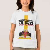 Snelheid en precisie – Aerodynamica eerst Tri-Blend Shirt (Voorkant)