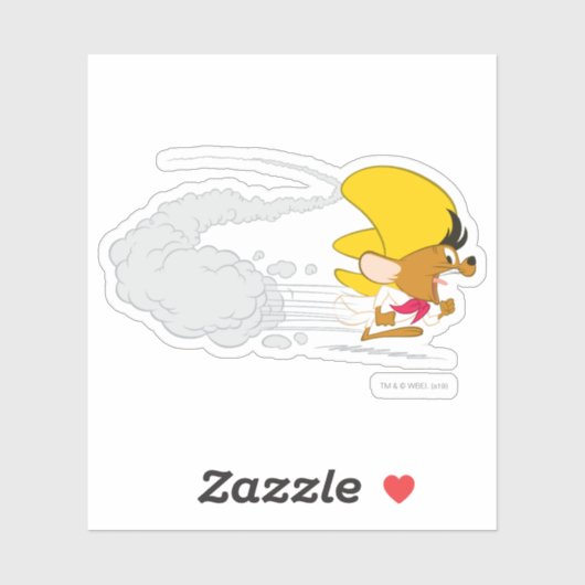 SNELHEID GONZALES™ draait in kleur Sticker (Vel)