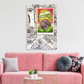 Snelheid in vectoren canvas afdruk (Insitu (Woonkamer))