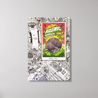 Snelheid in vectoren canvas afdruk
