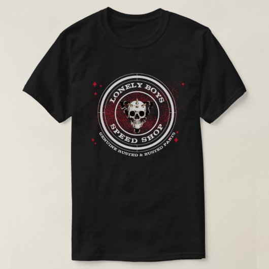 Snelheid kopen Eenvoudig boys Evil Skull-driehoek  T-shirt (Design voorkant)