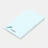 Snelheid schaatsen post-it® notes (Schuin)