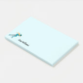 Snelheid schaatsen post-it® notes (Schuin)
