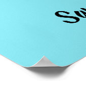 Snelheid schaatsen poster (Hoek)