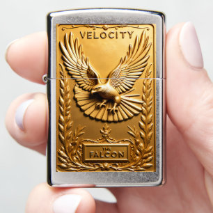 Snelheid Valk Gouden Vleugels Roofdier