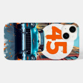 Snelheid van 45: een retro-viering in beweging Case-Mate iPhone case (Achterkant (horizontaal))