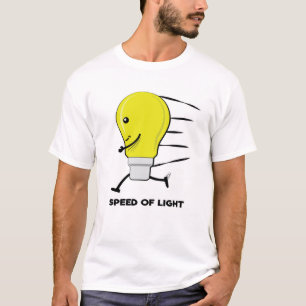 Snelheid Van Licht - Grappige Lopende Lamp T-shirt