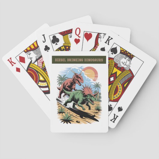 Snelheids-Thrill Pokerkaarten (Achterkant)