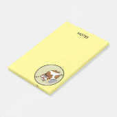 SNELHEIDSAMSTER IN HAMSTER BALL POST-IT NOTEPAD POST-IT® NOTES (Schuin)