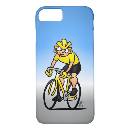 Snelheidscyclist - Cyclus Case-Mate iPhone Case (Achterkant)