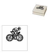 snelheidscyclus 	rubberstempel (Gestempeld)