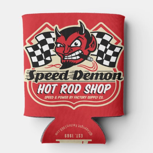 Snelheidsdemon SD002 Blikjeskoeler (Achterkant)