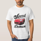 Snelheidsdemon T-shirt (Voorkant)