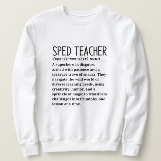 Snelheidsdocent Trui (Design voorkant)