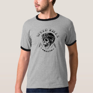 SNELHEIDSDOLEN ABARTH TATTOO STIJL T-SHIRT