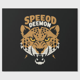 Snelheidsduivel Cadeaupapier