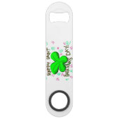 Snelheidsflesopening St. Patrick's Day Speed Flessenopener (Achterkant)