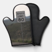 Snelheidslimiet 80 ovenwant (Voorkant / Achterkant)