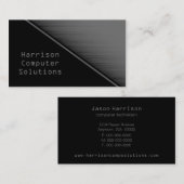 Snelheidsstructuur Visitekaartje, grijs Visitekaartje (Voorkant / Achterkant)