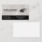 Snelle auto Logo Visitekaartje (Voorkant / Achterkant)