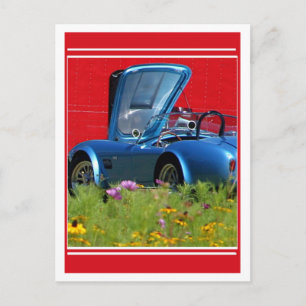 Snelle bloemen briefkaart