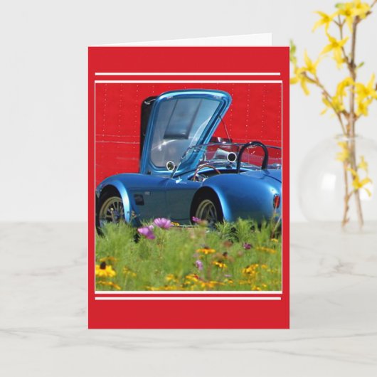 Snelle bloemen kaart (Gele Bloem)