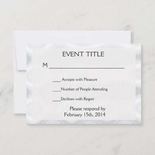 Snelle en eenvoudige lege Sjabloon (Voorkant)