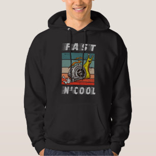 Snelle en koele turboslak snel en koel hoodie