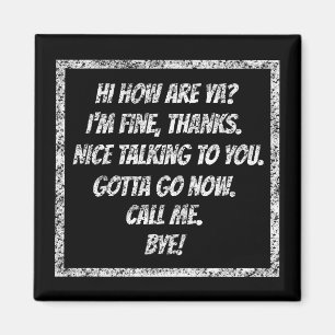 Snelle groeten magneet