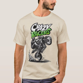 Snelle mannen Tshirts Race Auto Verjaardagsracer