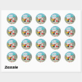 Snelle Ronde Sticker (Vel)