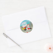 Snelle Ronde Sticker (Envelop)