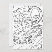 Snelle toegang tot leuke aangepaste raceauto's ver kaart (Achterkant)