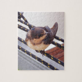 Snelle trek per jacht legpuzzel