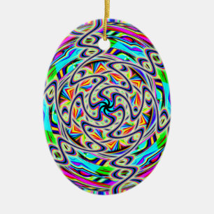 Sneller dan een lichte schijf keramisch ornament