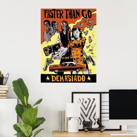 Sneller dan onderweg afdrukken/Poster Poster (Thuiskantoor)