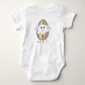 SNELLER EENVOUDIGE BUNNY SUIT/BABY ROMPER (Achterkant)