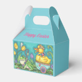 SNELLER EN EENVOUDIGER EASTER GABLE FAVOR BOX pers Bedankdoosjes (Achterkant)