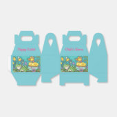 SNELLER EN EENVOUDIGER EASTER GABLE FAVOR BOX pers Bedankdoosjes (Uitgevouwen)