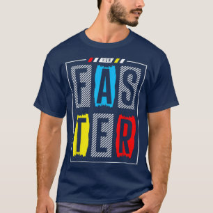 Sneller renderen - nooit opgeven - Motivatie - Spo T-shirt